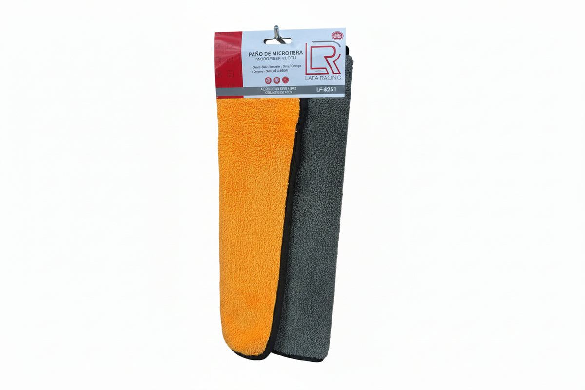 PAÑO DE MICROFIBRA DE 40X40CM LAFA RACING LF-6251
