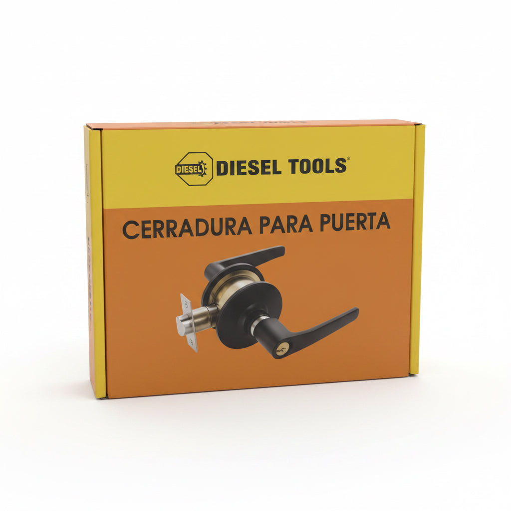 CERRADURA MANIJA NEGRA DIESEL TOOLS DT-3501BLACK