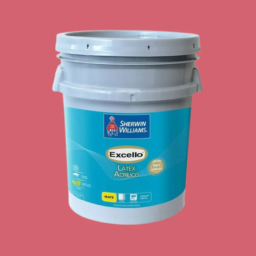 CUBETA EXCELLO LATEX ROSADO SUBLIME SHERWIN B5RSA73-5