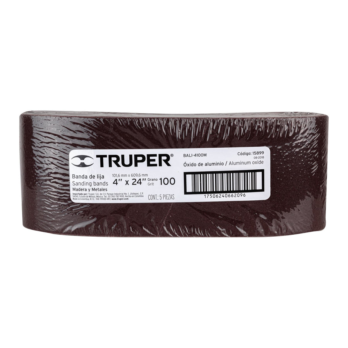LIJA DE BANDA GRANO 100 TRUPER 15899 UNIDAD