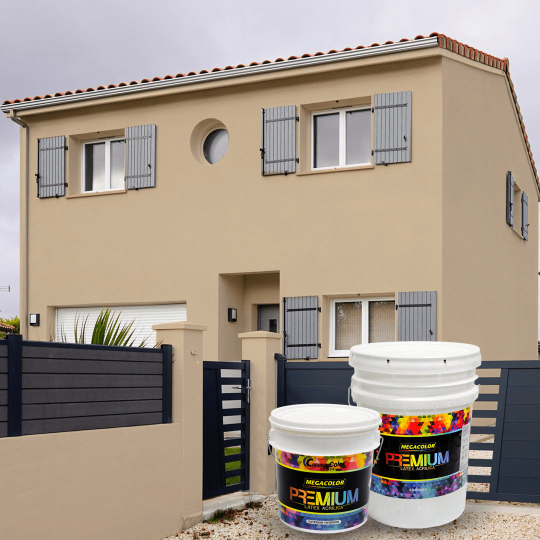 PINTURA MEGA COLOR LATEX PREMIUM BLANCO HUESO