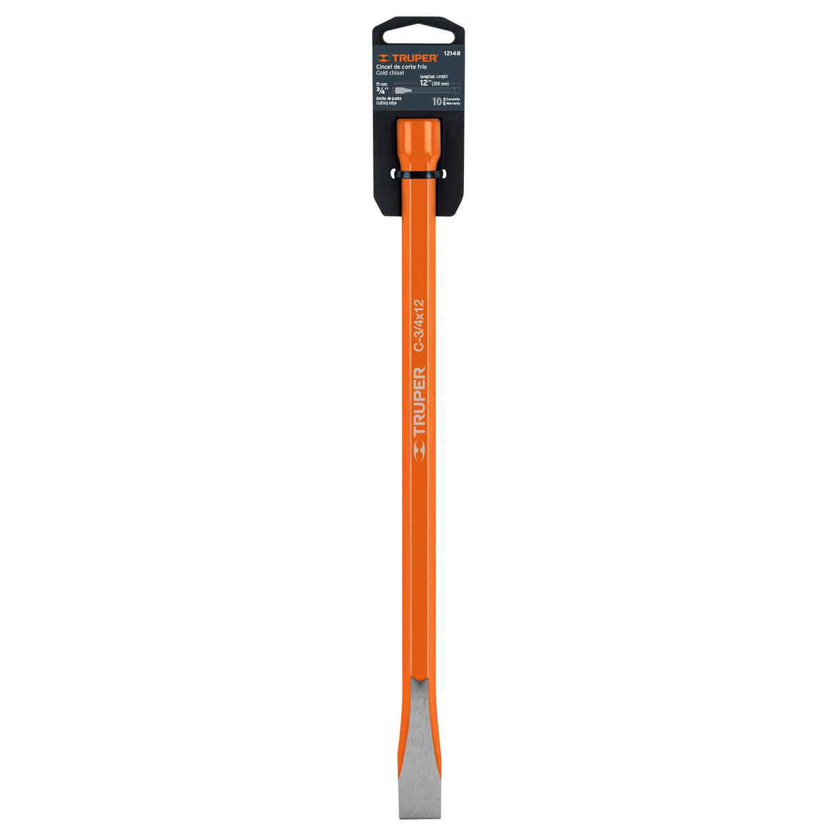 CINCEL DE CORTE FRIO 3/4X12 PLG TRUPER 12148