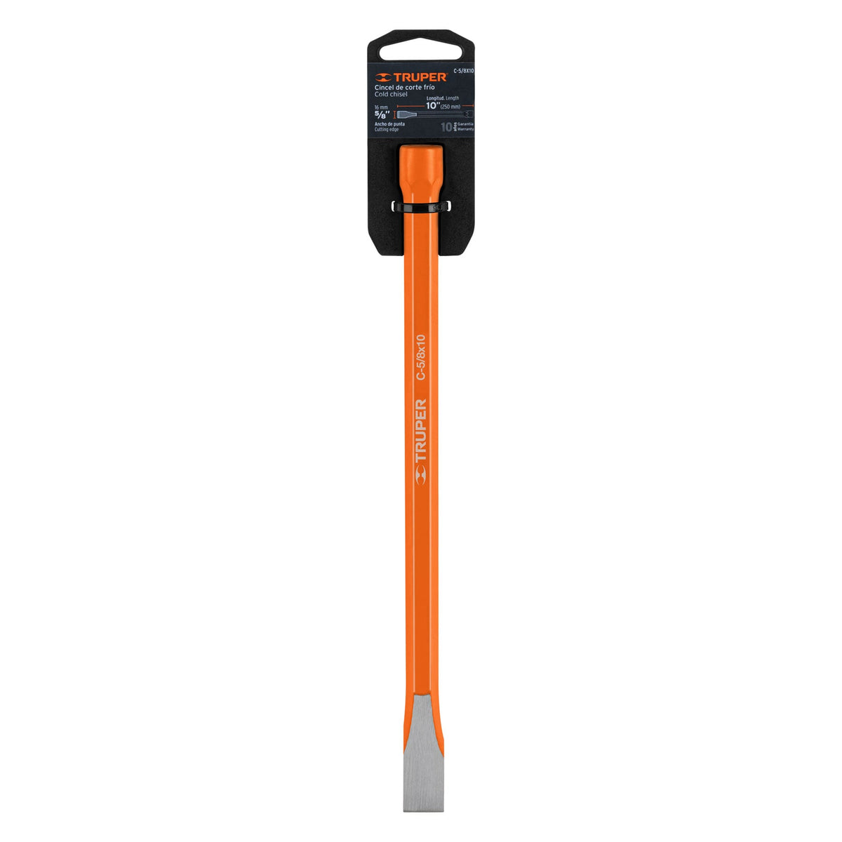 CINCEL DE CORTE FRIO 5/8X10 PLG TRUPER 12133