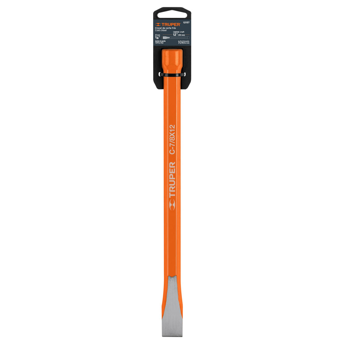 CINCEL DE CORTE FRIO 7/8X12 PLG TRUPER 12157
