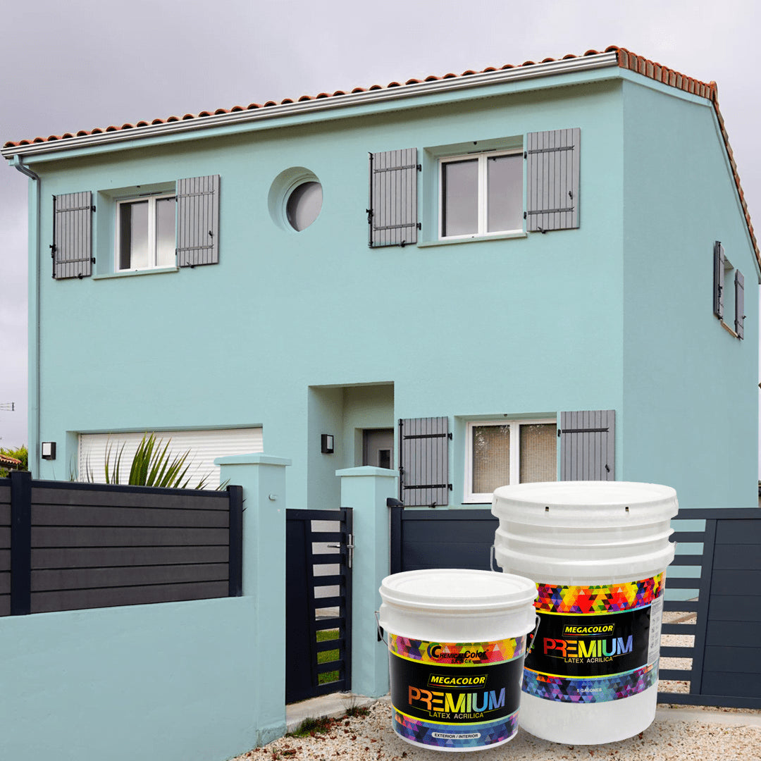 PINTURA MEGACOLOR LATEX PREMIUM CELESTE INFINITO