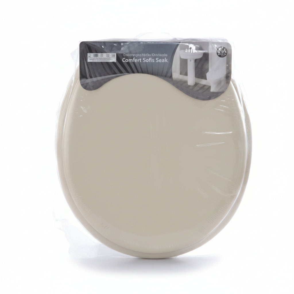 ASIENTO PARA INODORO BEIGE 17CM LHC-8407 LOTUS