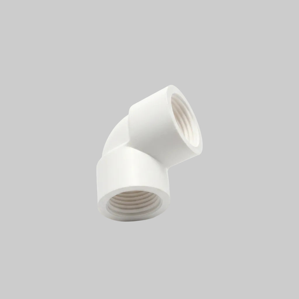 CODO PVC DOBLE ROSCA DE 1/2PLG AQUA PLUS