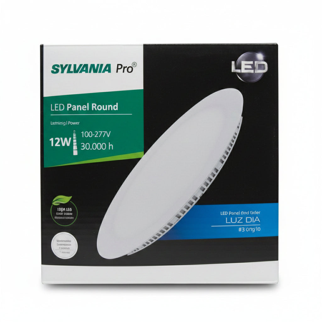 PANEL LED REDONDO EMPOTRAR 12W P29891 SYLVANIA