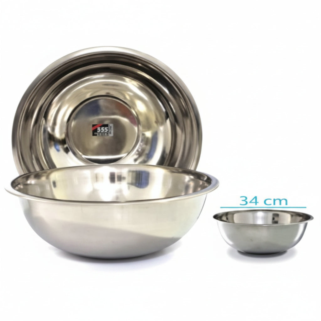 PAILA DE METAL 34CM FOOTED-34