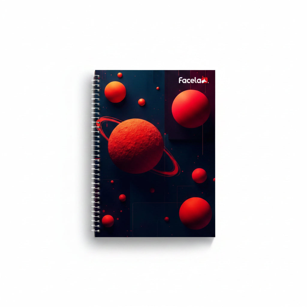 CUADERNO ESPIRAL CON DISEÑO #1 FACELA CUADRO PT17011