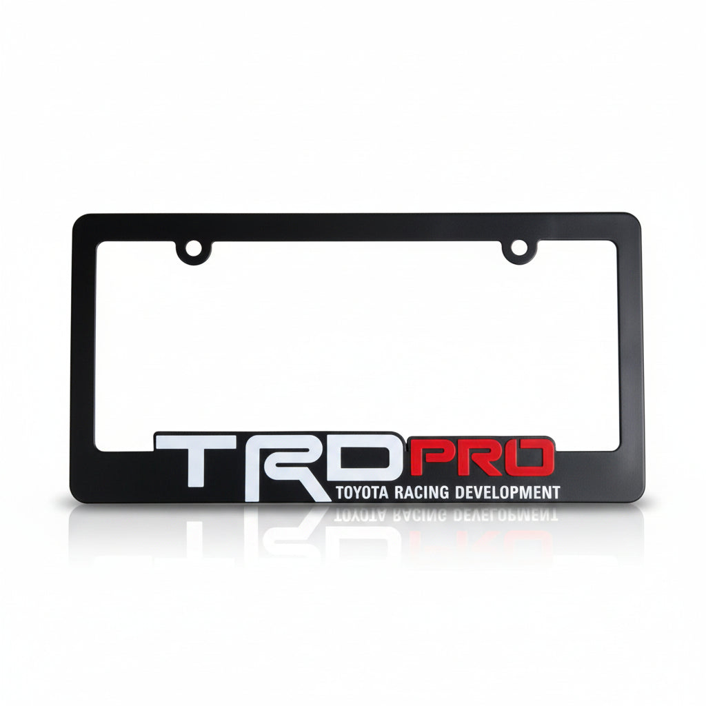 MARCO DE PLACA 3D TRD 1PCS ACCU052151 UNIDAD