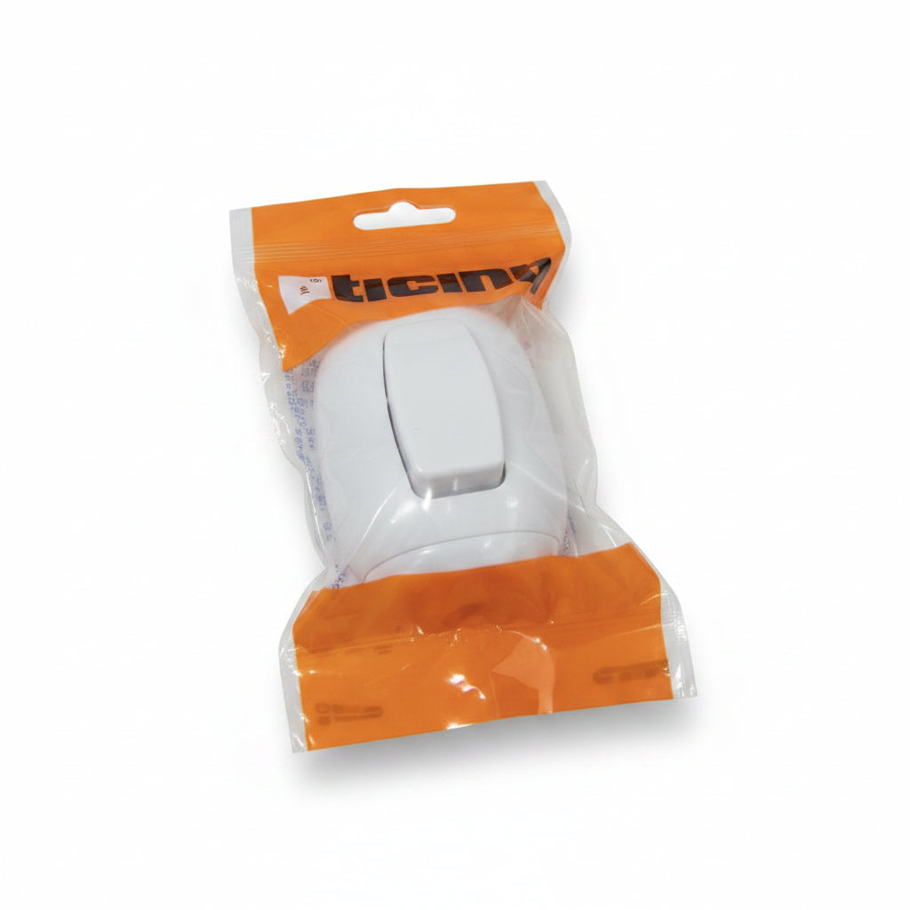 INTERRUPTOR SENCILLO SUPERFICIAL 10A 125V OVAL P52 BTICINO