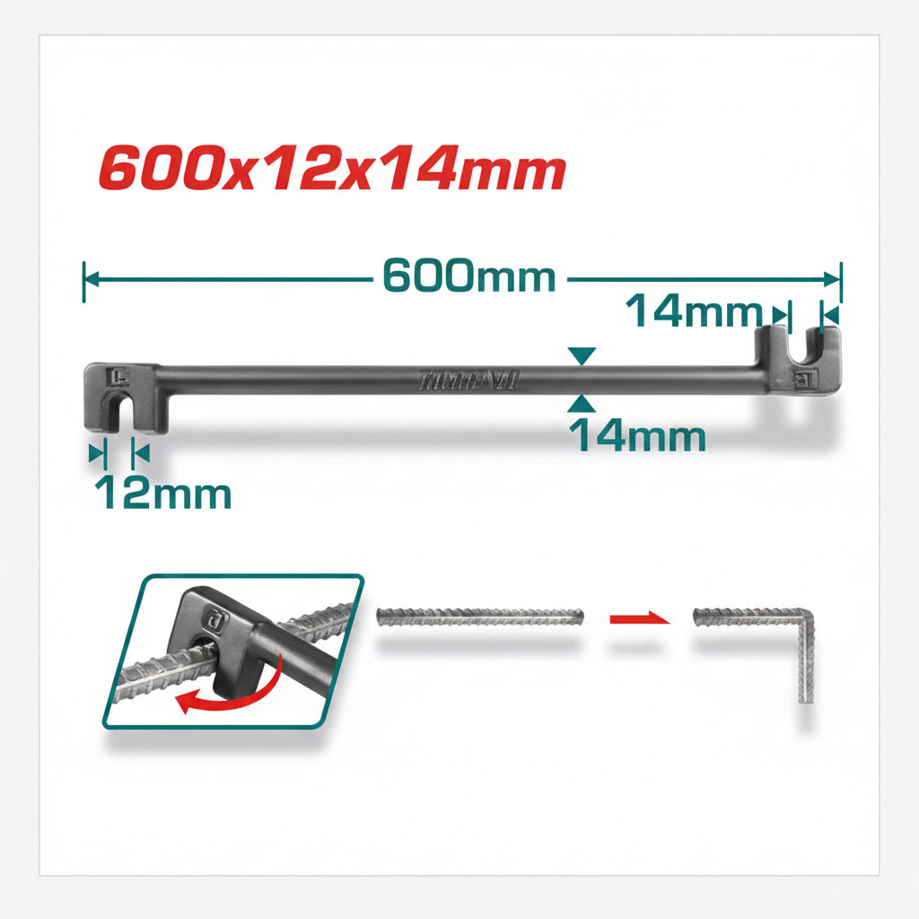 GRIFA 12MMX14MM TOTAL THBEB12142