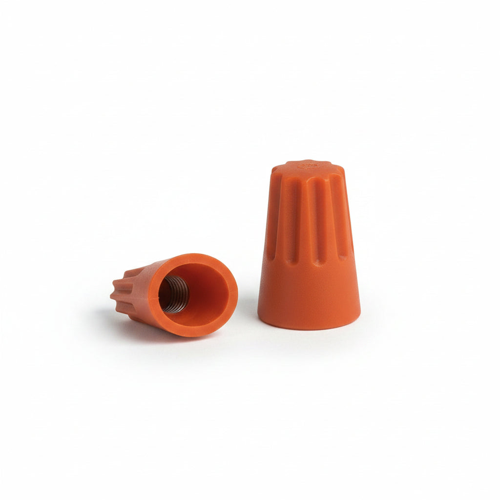 UNIDAD CONECTOR AISLADO NARANJA PARA CABLE 12-14AWG HM-2026