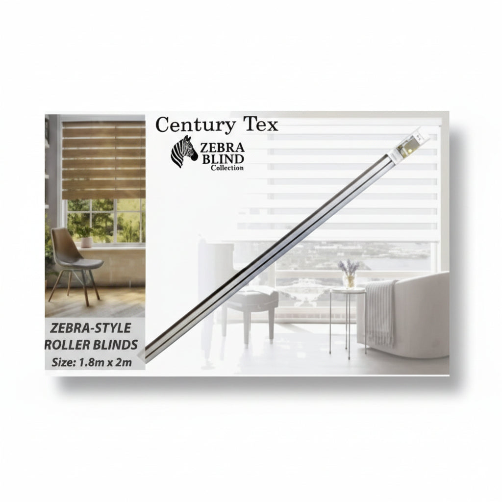 PERSIANA ROLLER TIPO ZEBRA-CAFE 1.80X2M CT-92142