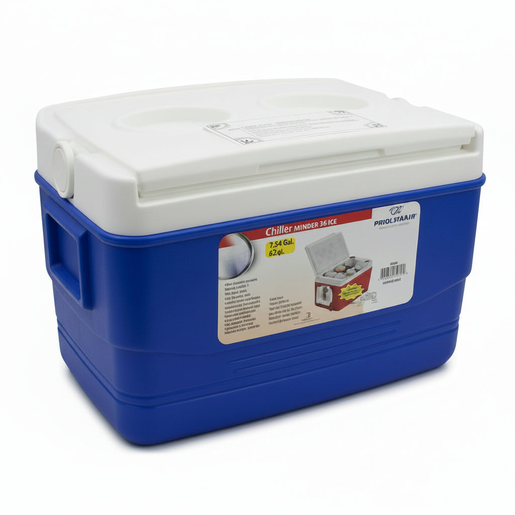 HIELERA CUADRADA PEQUEÑA 6 LITROS COLORES PRINCEWARE