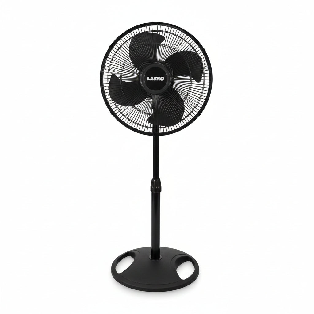 VENTILADOR DE PEDESTAL LASKO NEGRO 16 PLG 3 VELOCIDADES L26-2521