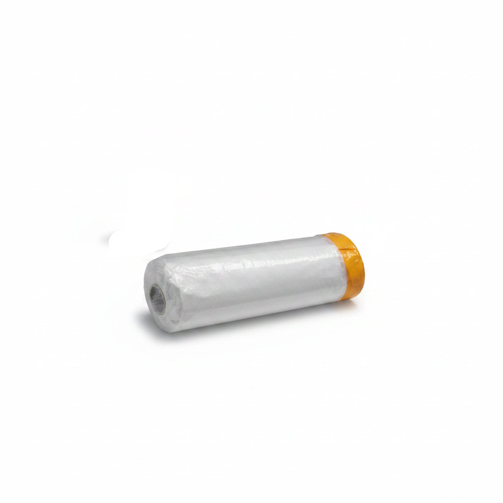 PLASTICO PROTECTOR CON CINTA ADHESIVA PARA PINTAR 110CMX25MTS HUNTER PS-1194