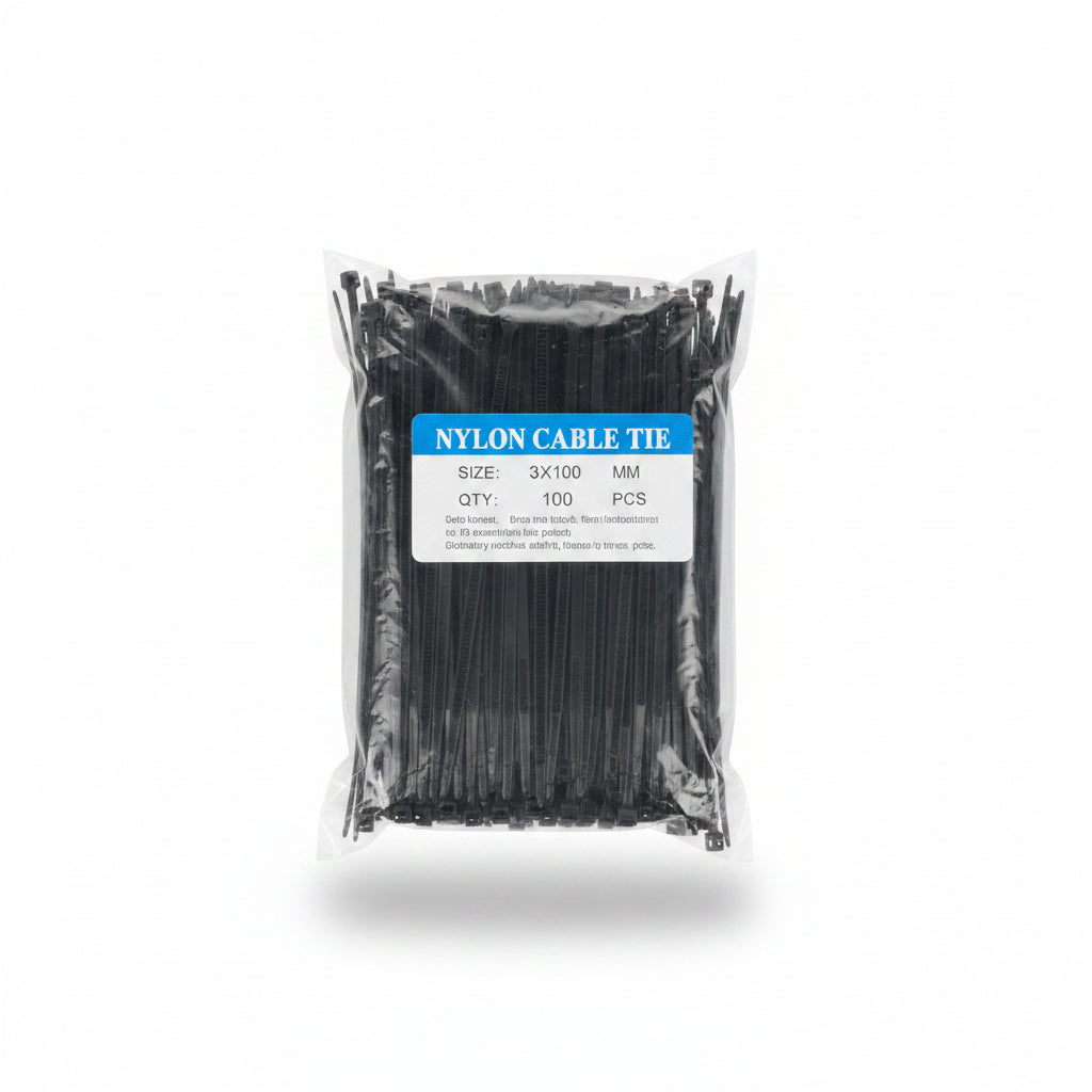 CINCHO PLASTICO 3X10CM 100 PZAS BOLSA