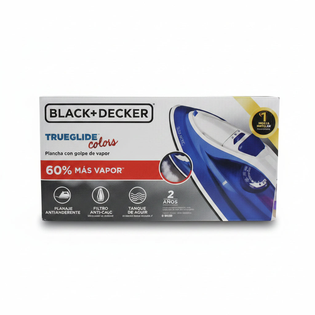 PLANCHA A VAPOR AZUL BLACK-DECKER IRBD350
