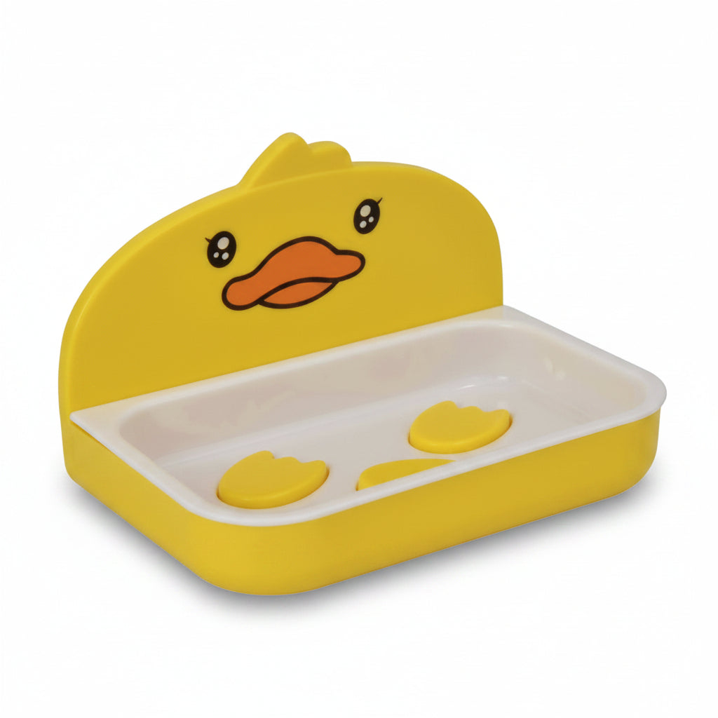 JABONERA PLASTICA PATO AMARILLO 86345