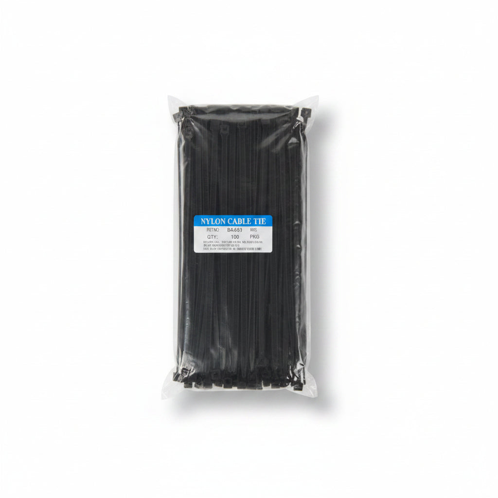 CINCHO PLASTICO 8X40 CM 100 PZAS BOLSA