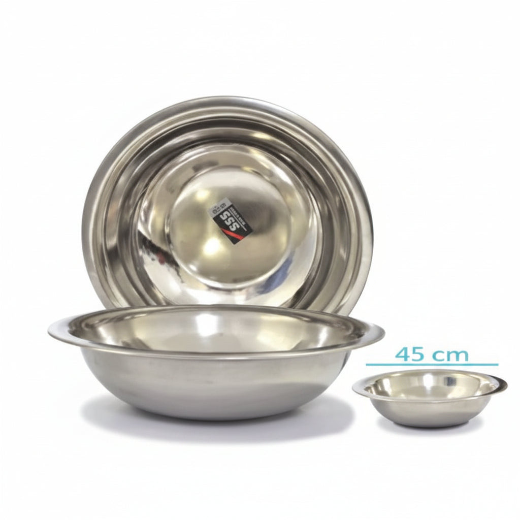 PAILA DE METAL 45CM BASIN-45