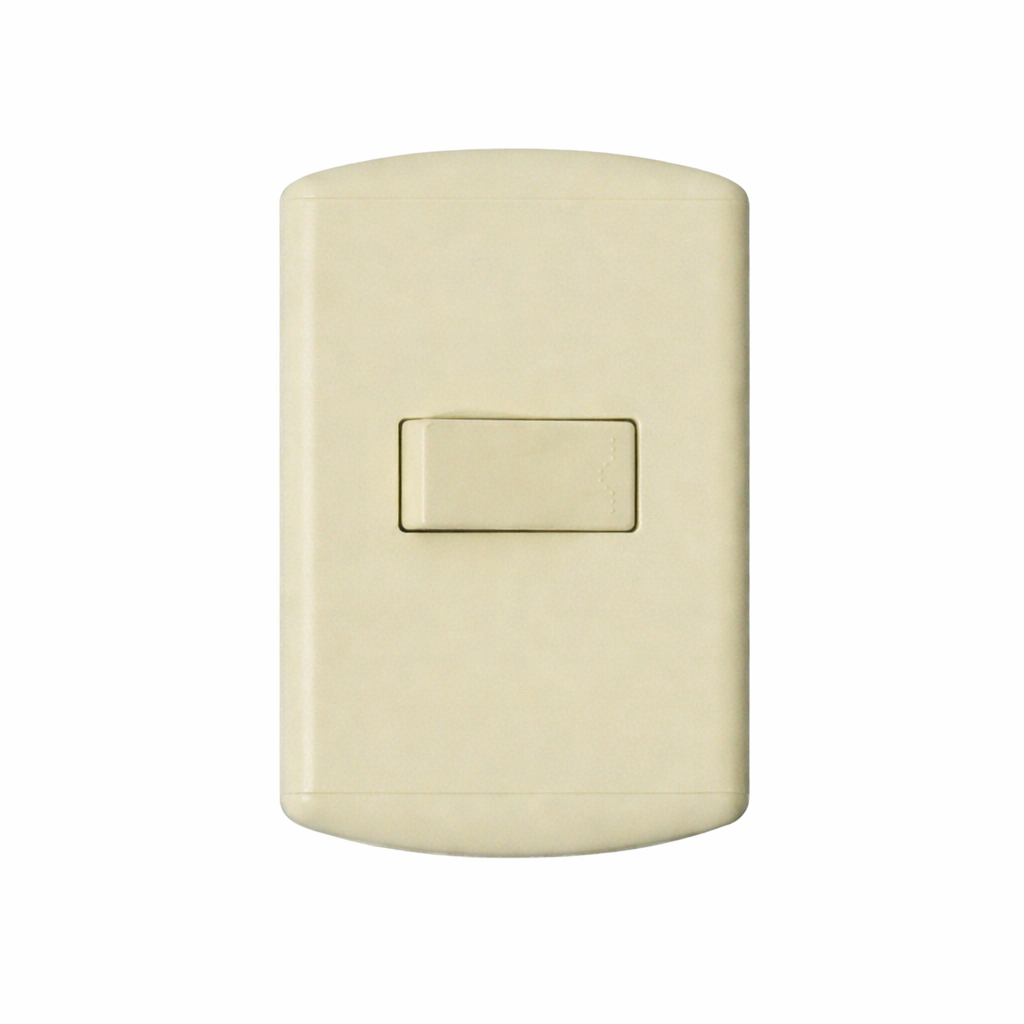 PLACA CON TOMA SENCILLA HUNTER, EL-1518