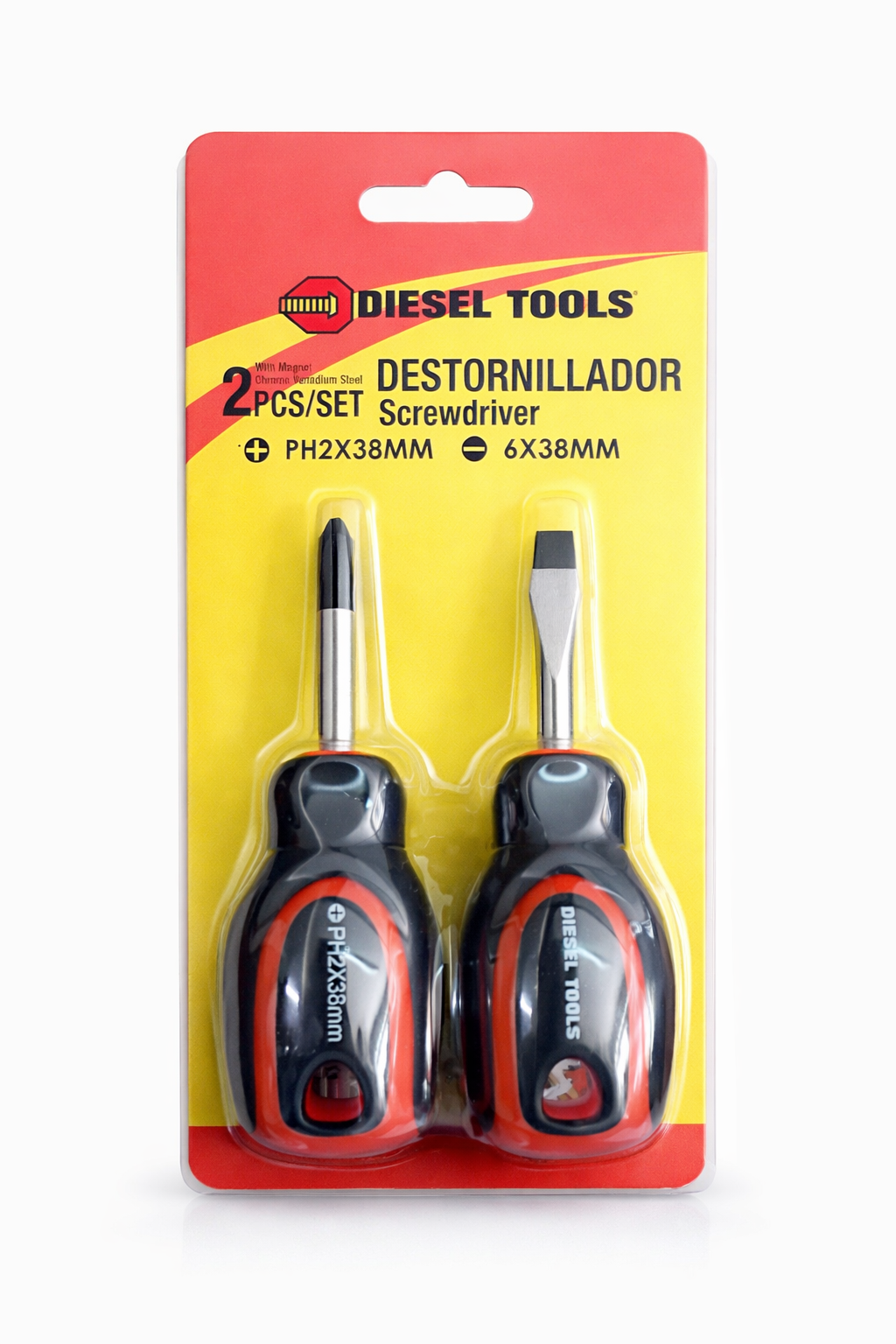 SET MINI DESTORNILLADORES 2 PCS DIESEL TOOLS DT03-L15-2