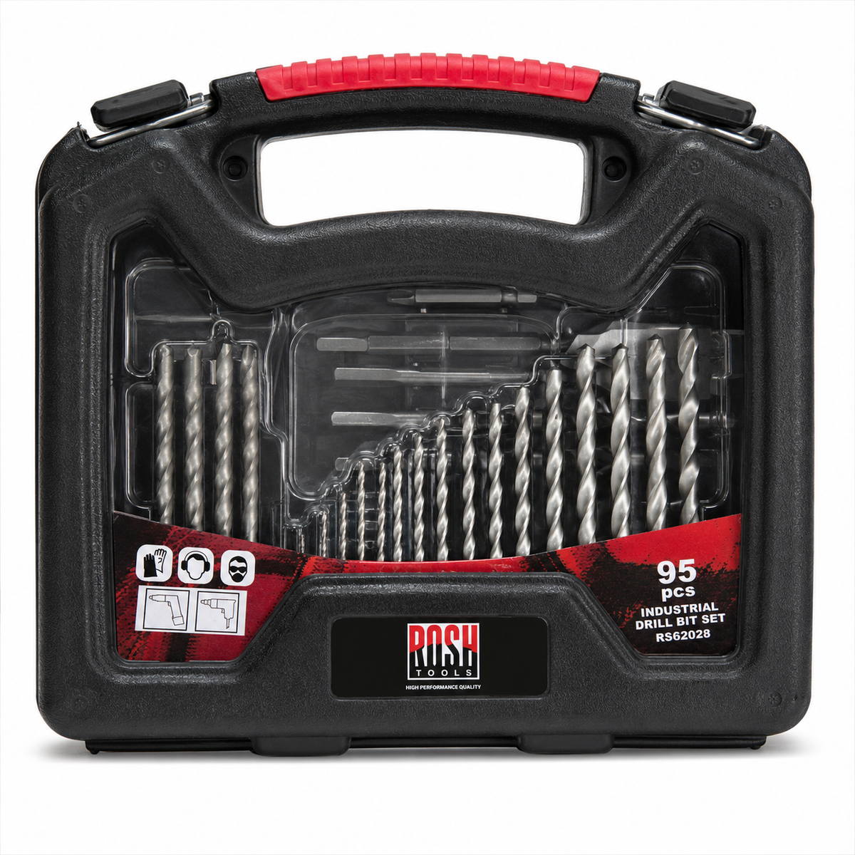 JUEGO DE BROCAS PROFECIONALES 95PCS ROSH TOOLS RS62028