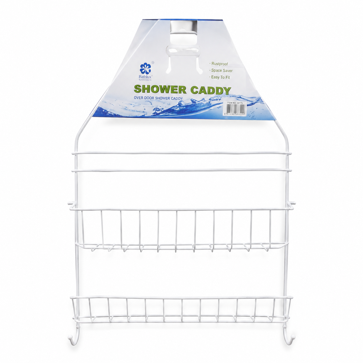 ORGANIZADOR DE BAÑO COLOR BLANCO LX-004 HP08-185