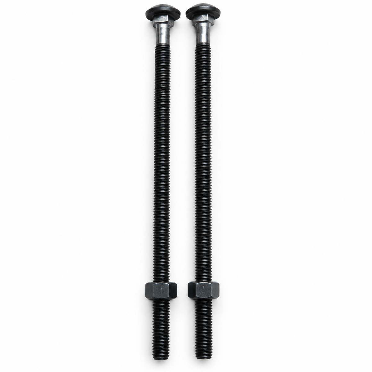 PERNO CABEZA REDONDA NEGRO 3/8X7PLG CON TUERCA