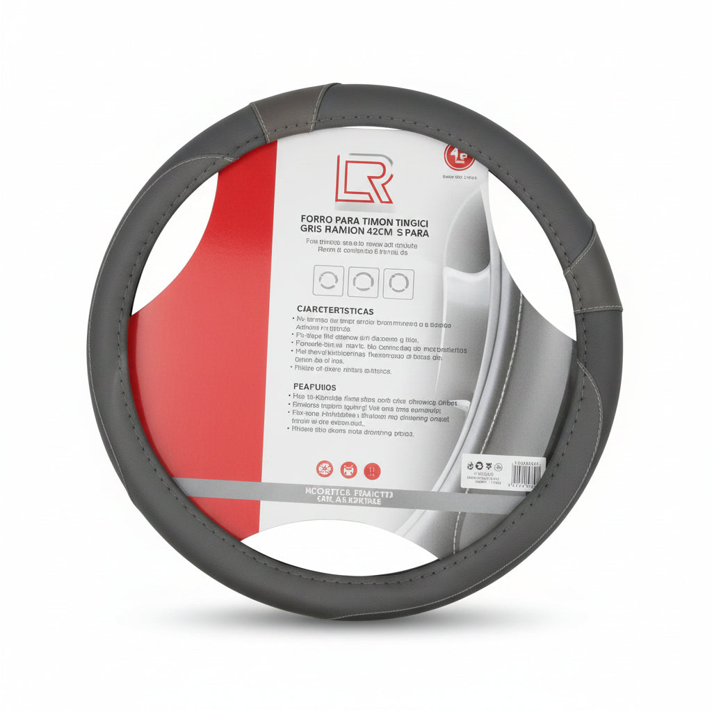 FORRO PARA TIMON GRIS 42CM PARA CAMION LAFA RACING LF-4161-G