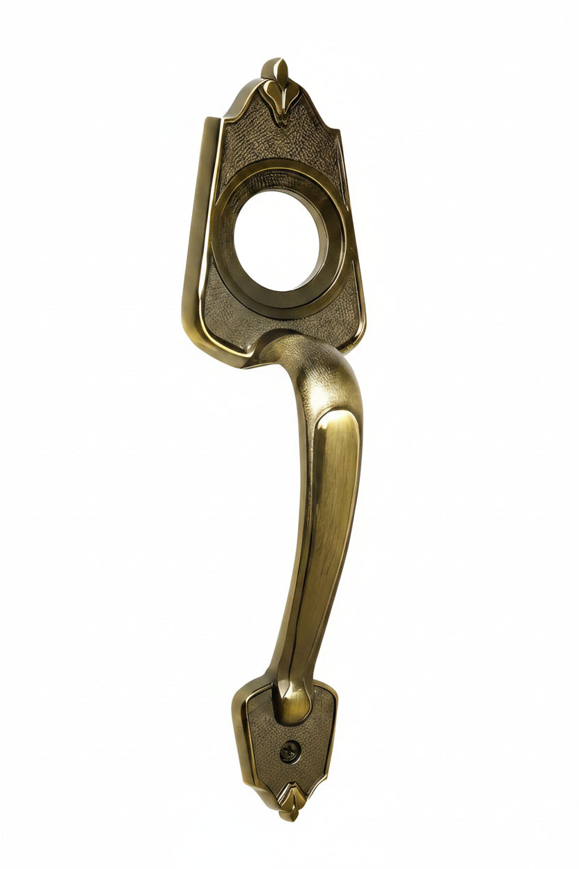 MANIJA DECORATIVA ACABADO LATON ANTIGUO HERMEX 43651