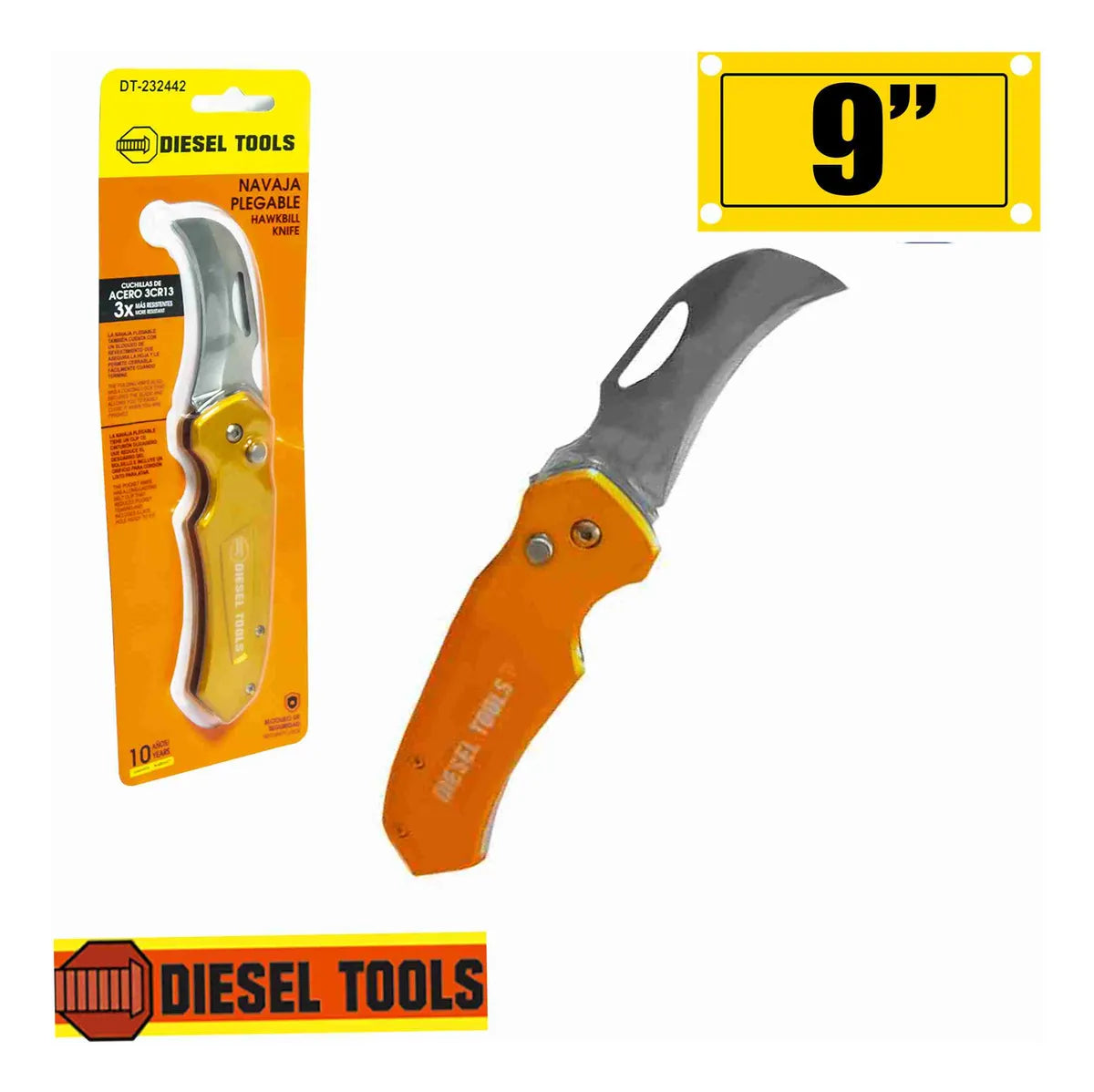 NAVAJA PELACABLE PARA ELECTRICISTA DT-232442 DIESEL TOOLS