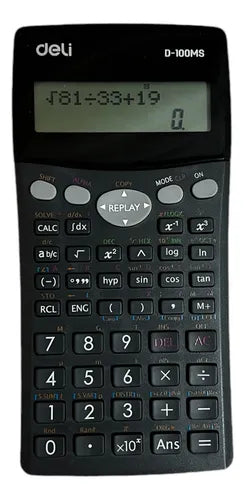 CALCULADORA CIENTIFICA 300FUNCIONES DELI ED-100MS