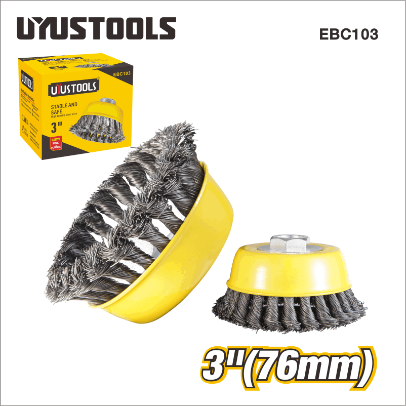 CEPILLO COPA 3PLG 5/8 TRENZA UYUSTOOLS EBC103-P