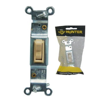 INTERRUPTOR SENCILLO U04 15A HUNTER EL-1278