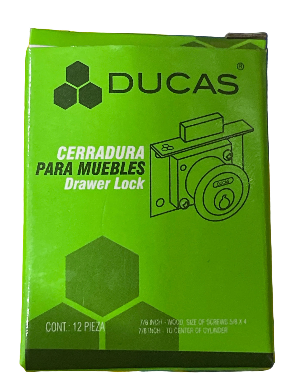 CERRADURA PARA GAVETA DUCAS 11201