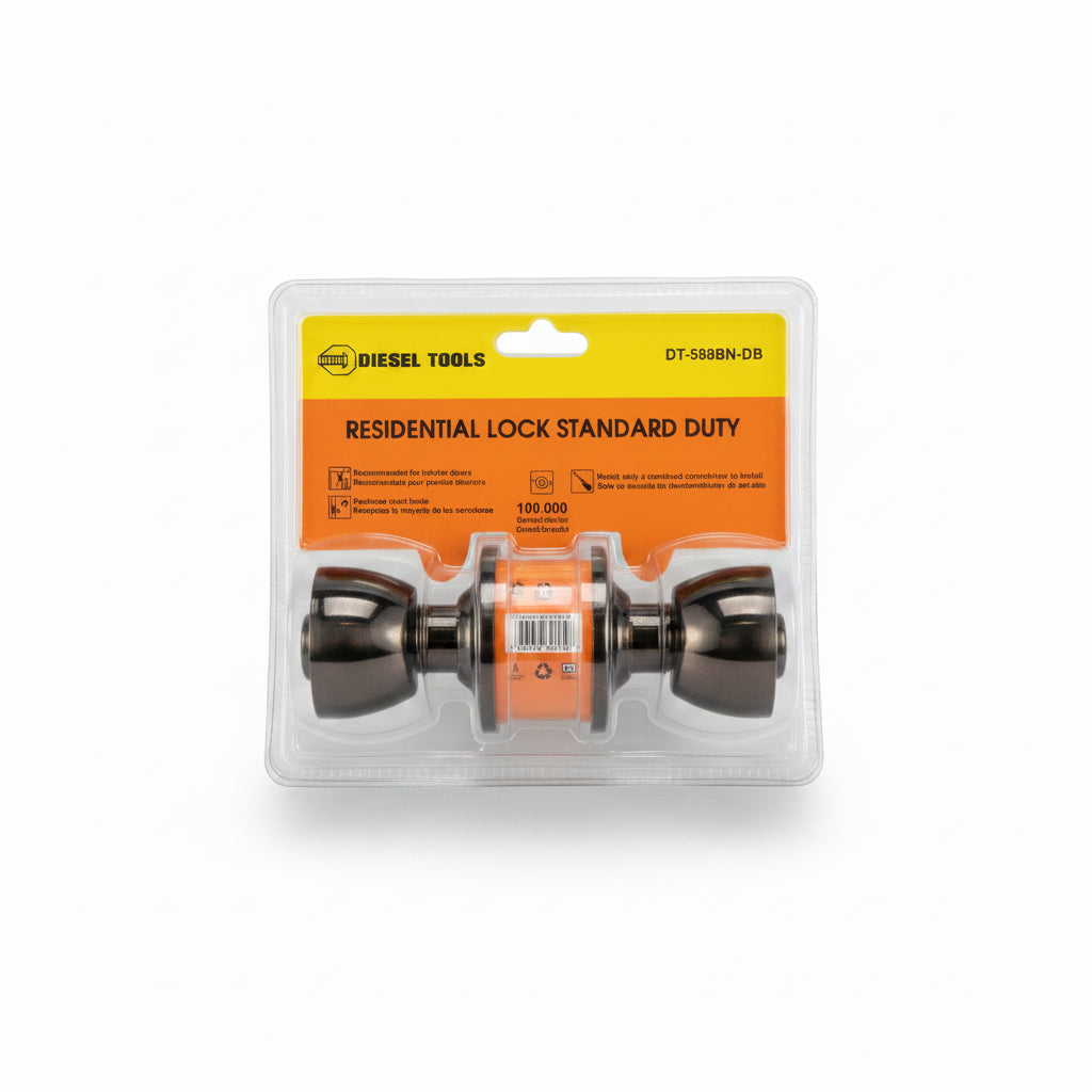 CERRADURA BLISTER NEGRA DIESEL TOOLS DT-588BN/DB