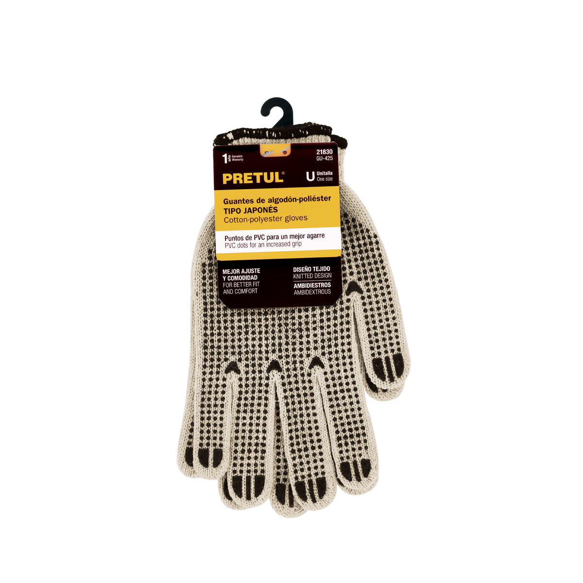 GUANTES DE ALGODON PRETUL 21830