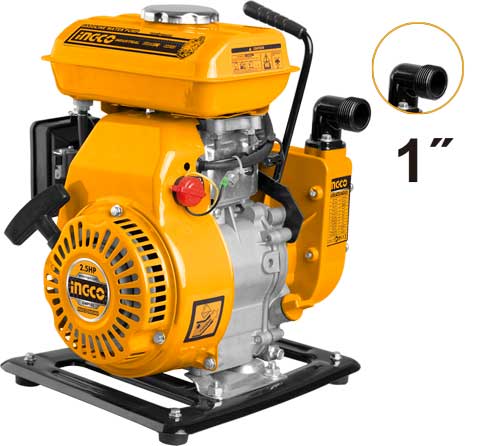 BOMBA ACHICADORA 1.87 kW (2.5 hp) 25.4 mm (1 in) SIN MANGUERA INGCO GWP102