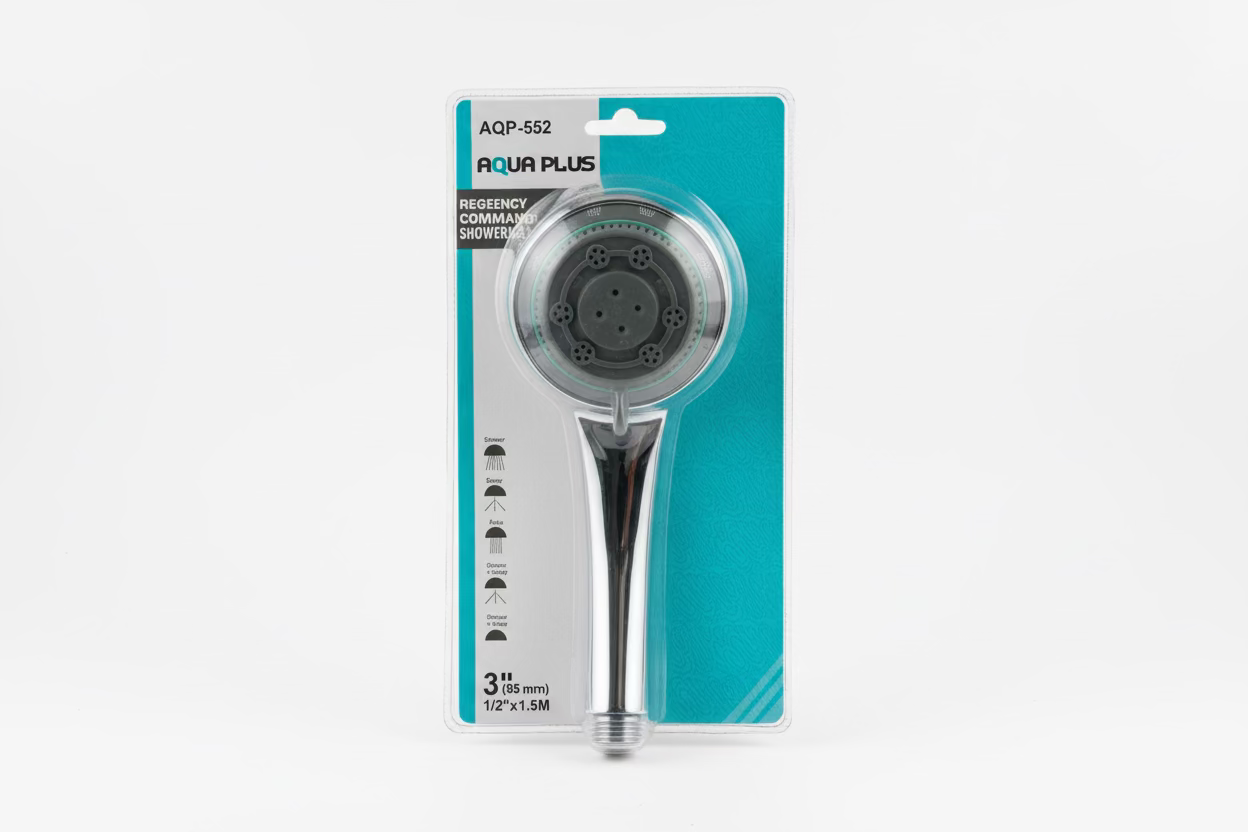 DUCHA DE BAÑO CON MANGUERA 3PLS AQUA PLUS AQP-552