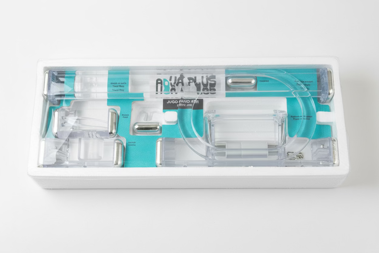 KIT PARA BAÑOS 7PCS AQUA PLUS AQP-21761
