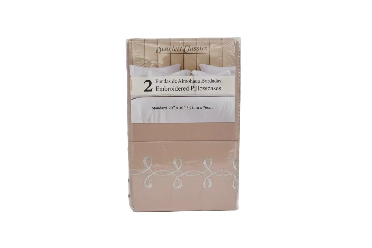 SET DE 2 FUNDAS PARA ALMOHADAS 20X30 PLG NV-1286
