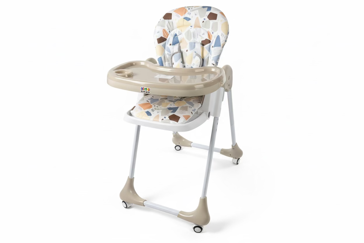 SILLA DE COMER WONDER BABY BEIGE CA04