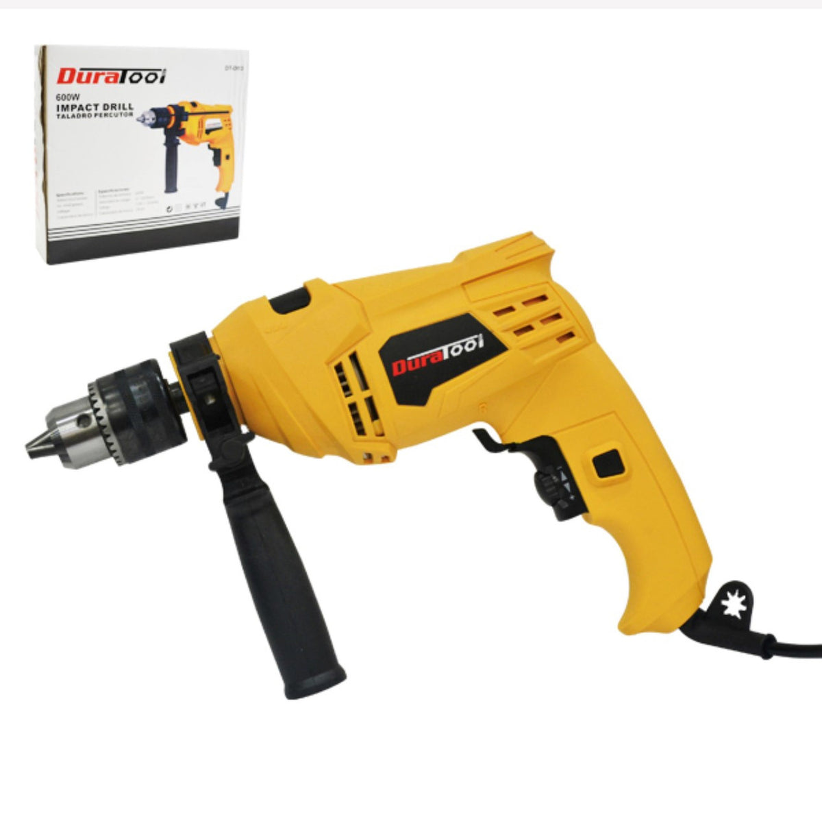 TALADRO PERCUTOR DE 600W DURATOOL DT-DI13