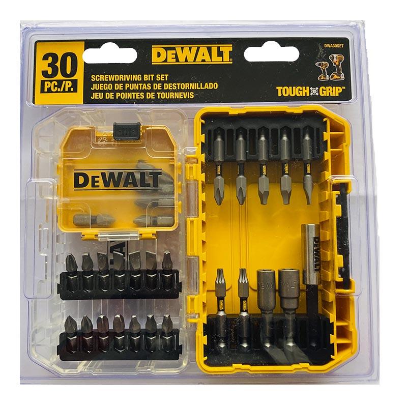 JUEGO DE PUNTAS DE DESTORNILLADOR DE 30PZA DEWALT