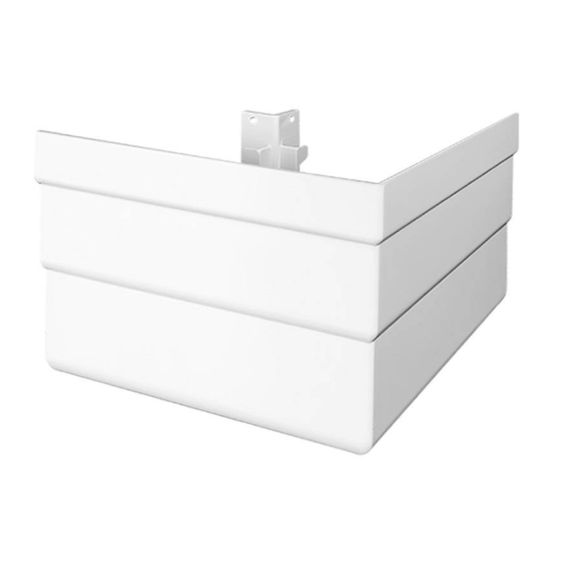 ESQUINERO PVC EXTERNO MAXICANAL DURMAN 2034405