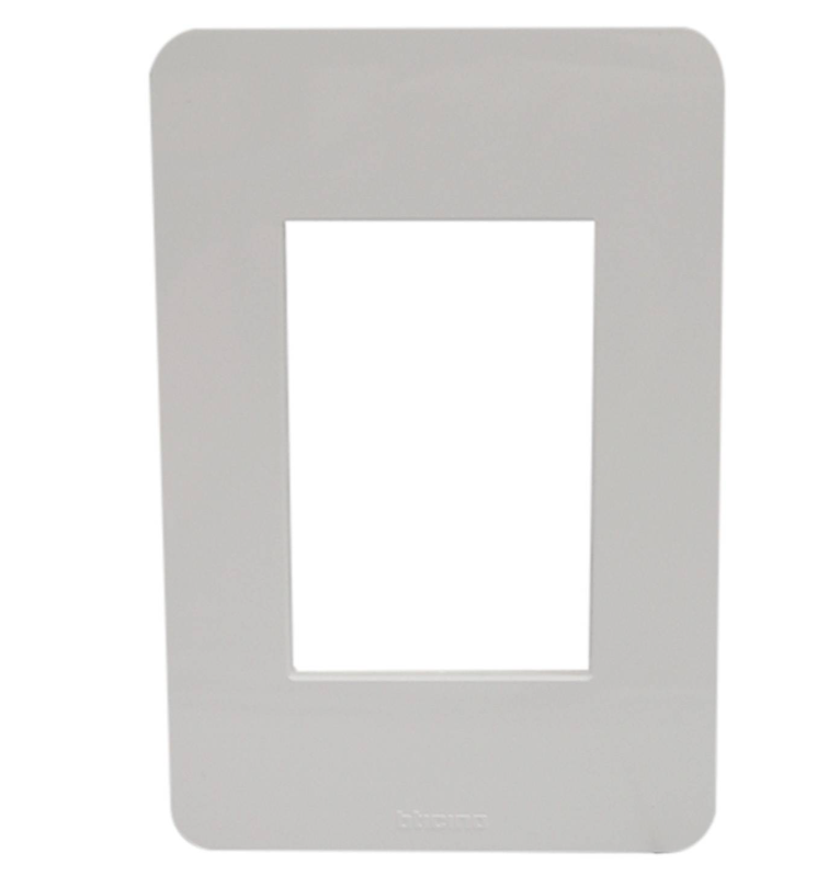 PLACA SENCILLA BLANCA SIN PUENTE MATIX GO BTICINO